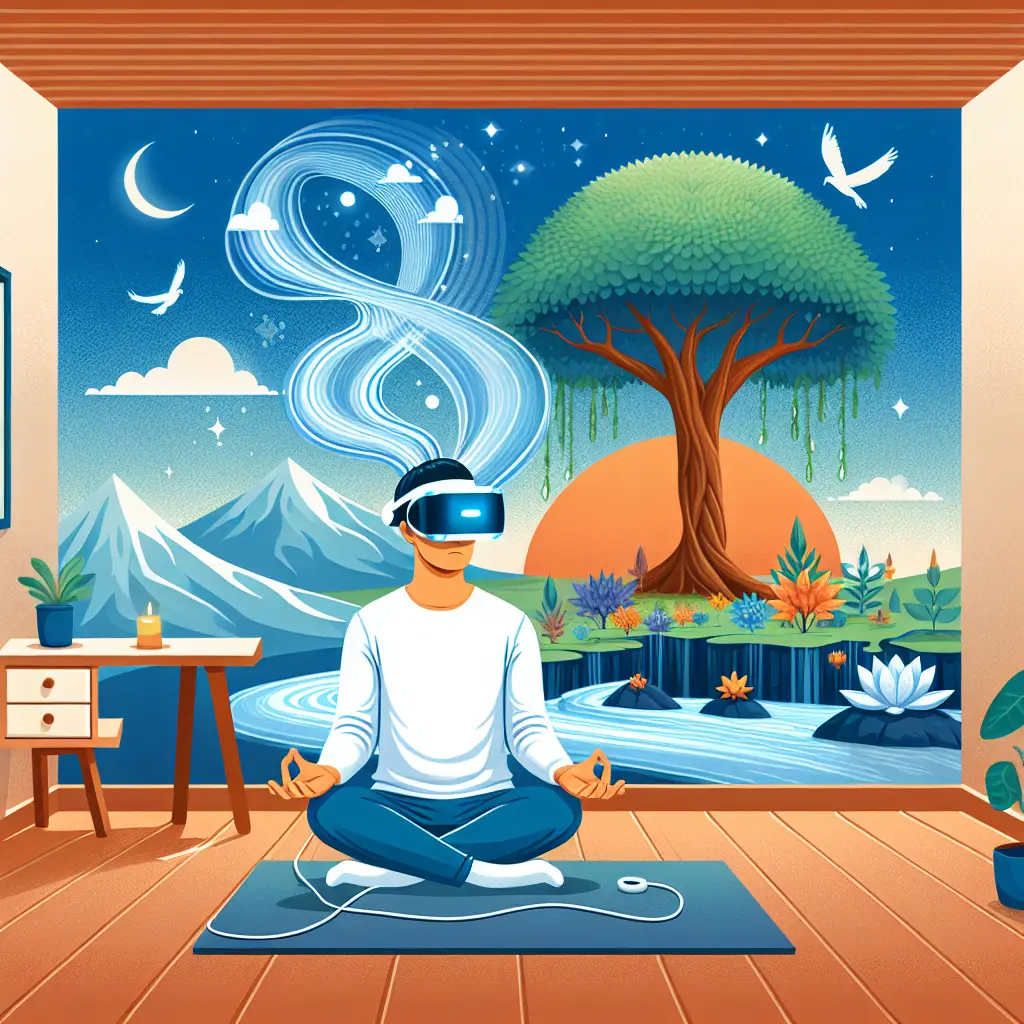 Representation of Virtual Reality Therapy for Enhancing Mindfulness Practices