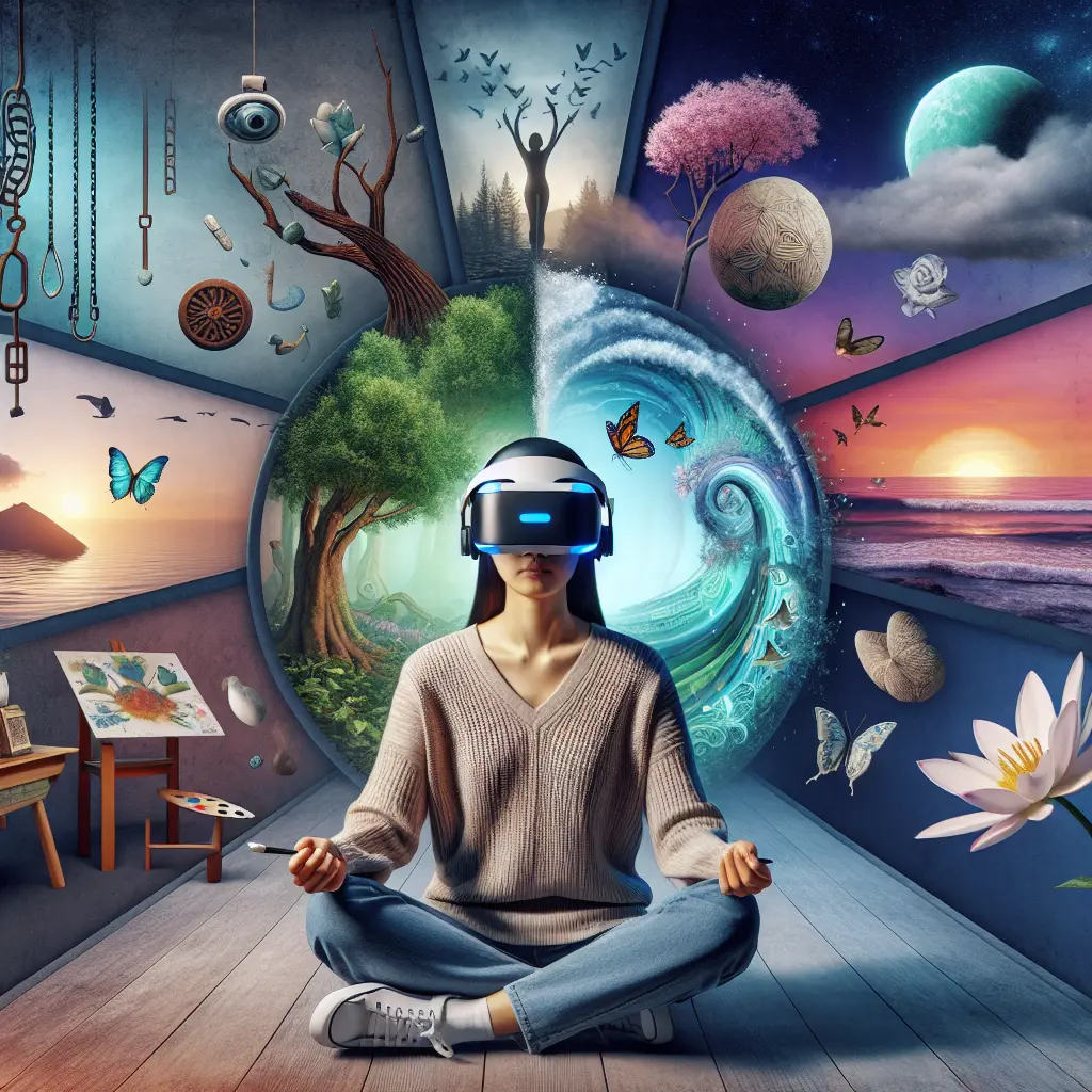 Representation of Virtual Reality Therapy for Supporting Grief and Loss Recovery