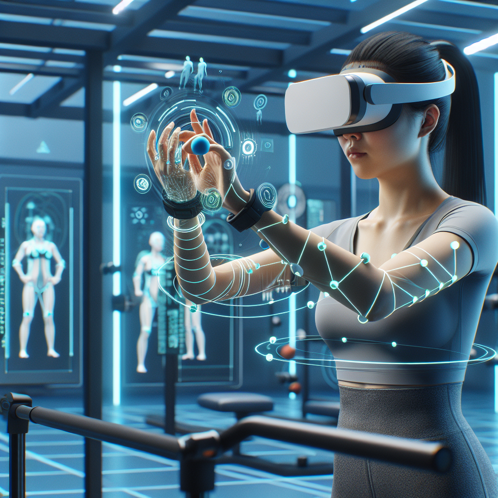 Representación de Nuevo sistema de realidad virtual permite la rehabilitación de la mano sin dispositivos portátiles voluminosos