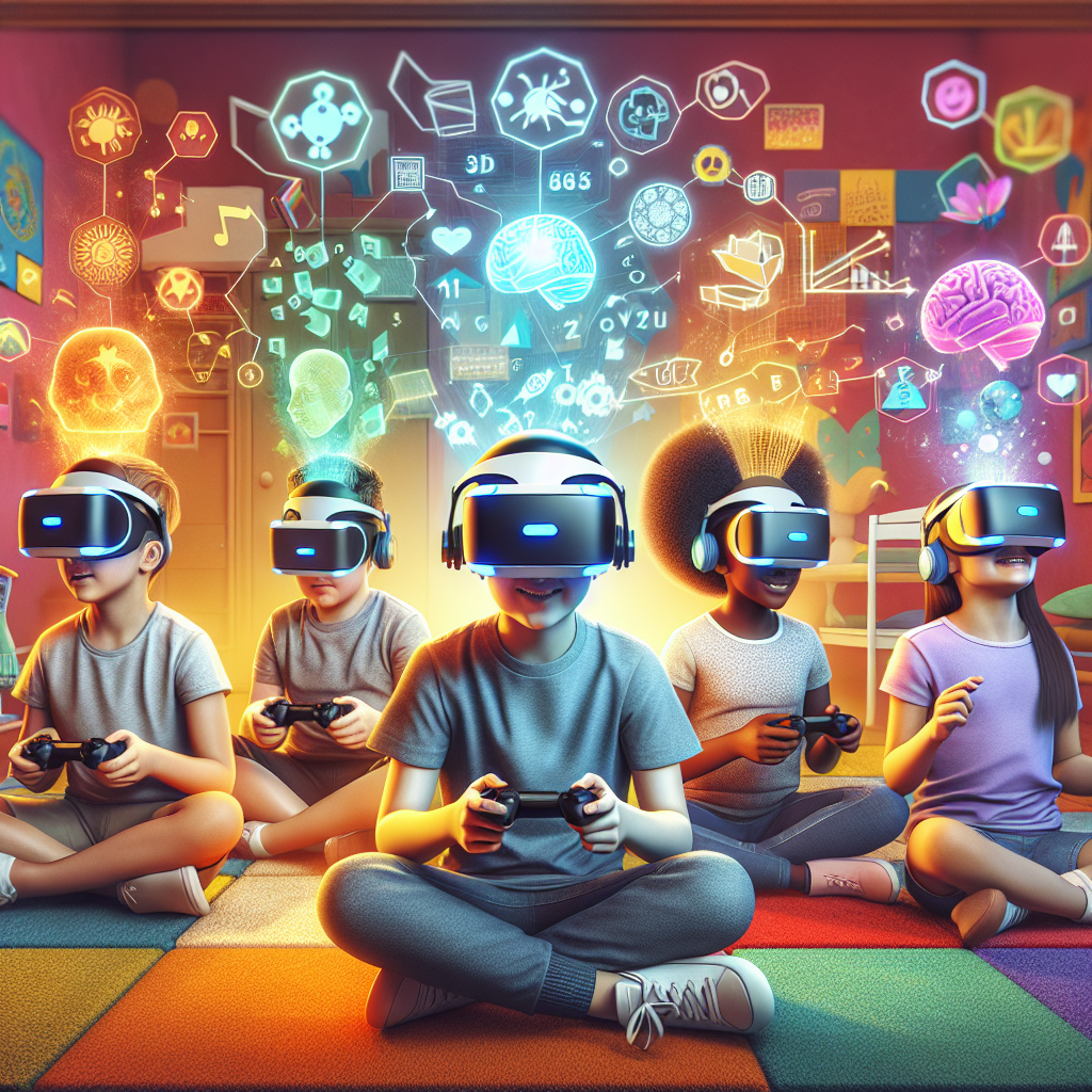 Representación de Juego de realidad virtual desarrollado para ayudar en la neurorehabilitación de niños después del tratamiento de tumores cerebrales