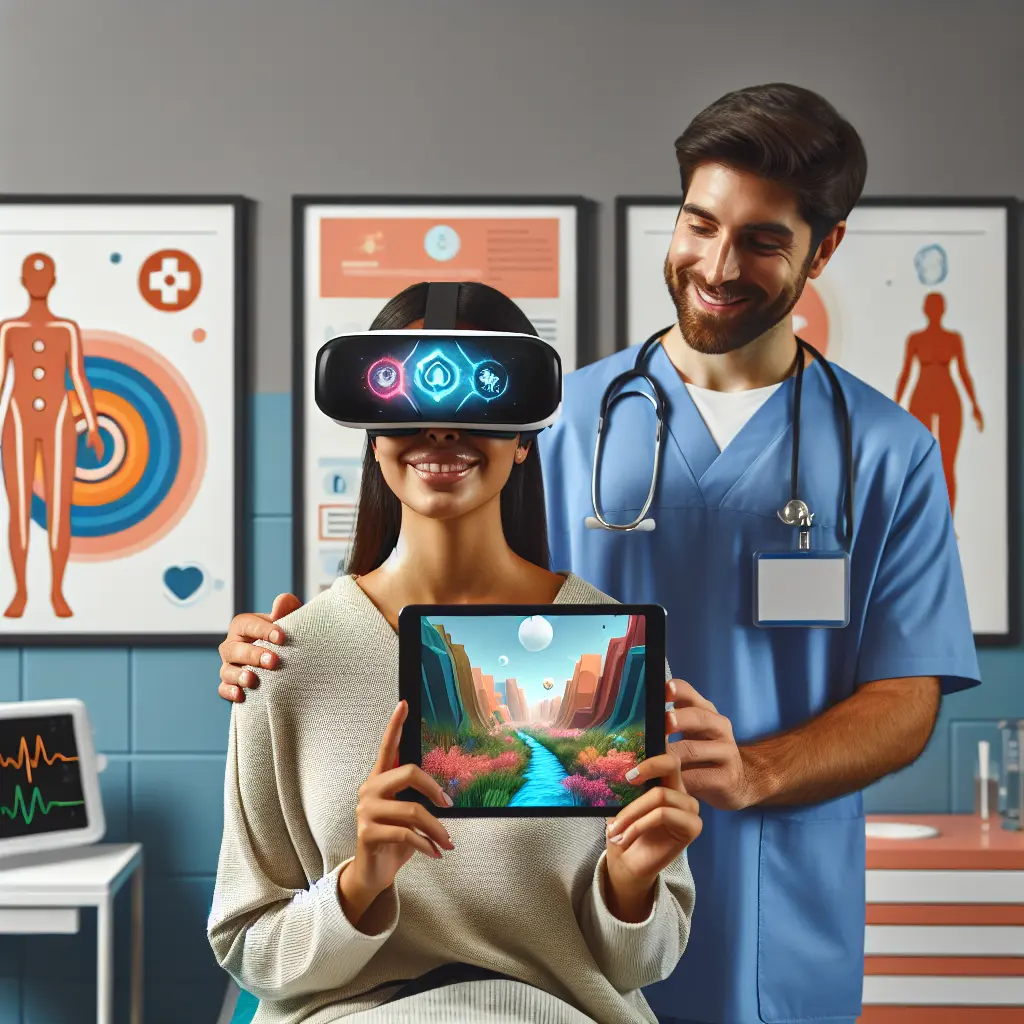 Representation of VR helps patients cope with anxiety during medical treatments
